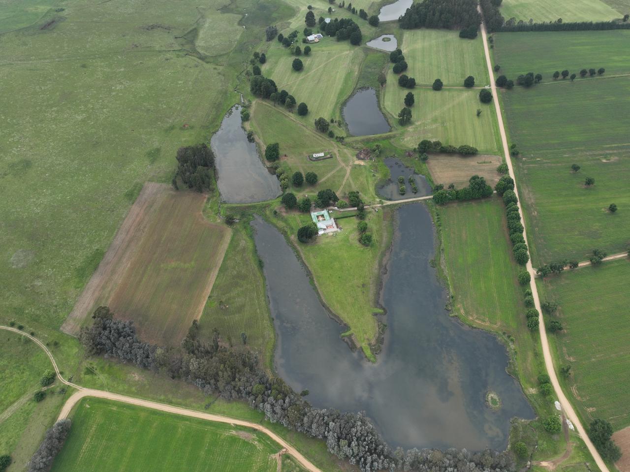 Rose Water Lodge Ariel View